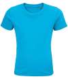 03578 Kids Pioneer SOL'S Kids Pioneer Organic T-Shirt Aqua colour image